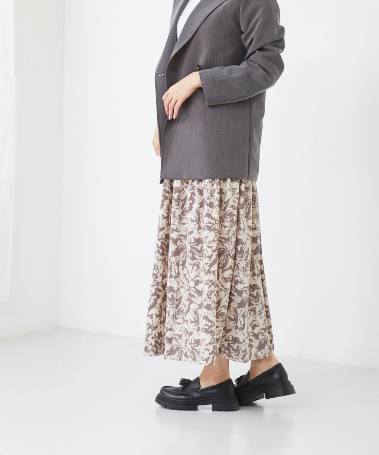 メヌエ Menue 厚底 トラックソール ローファー