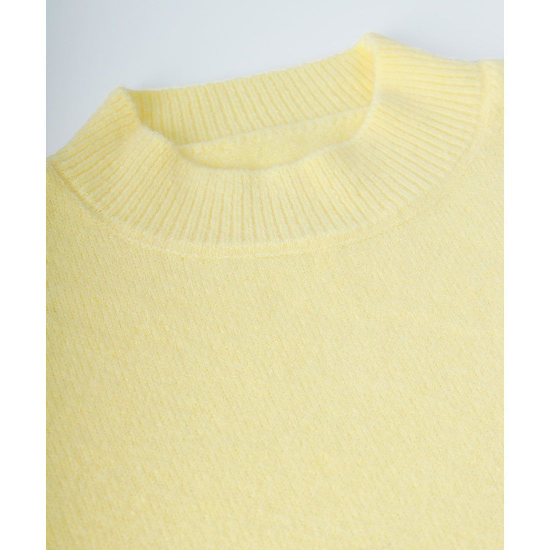 ニットセーター カラーニット 長袖 秋冬