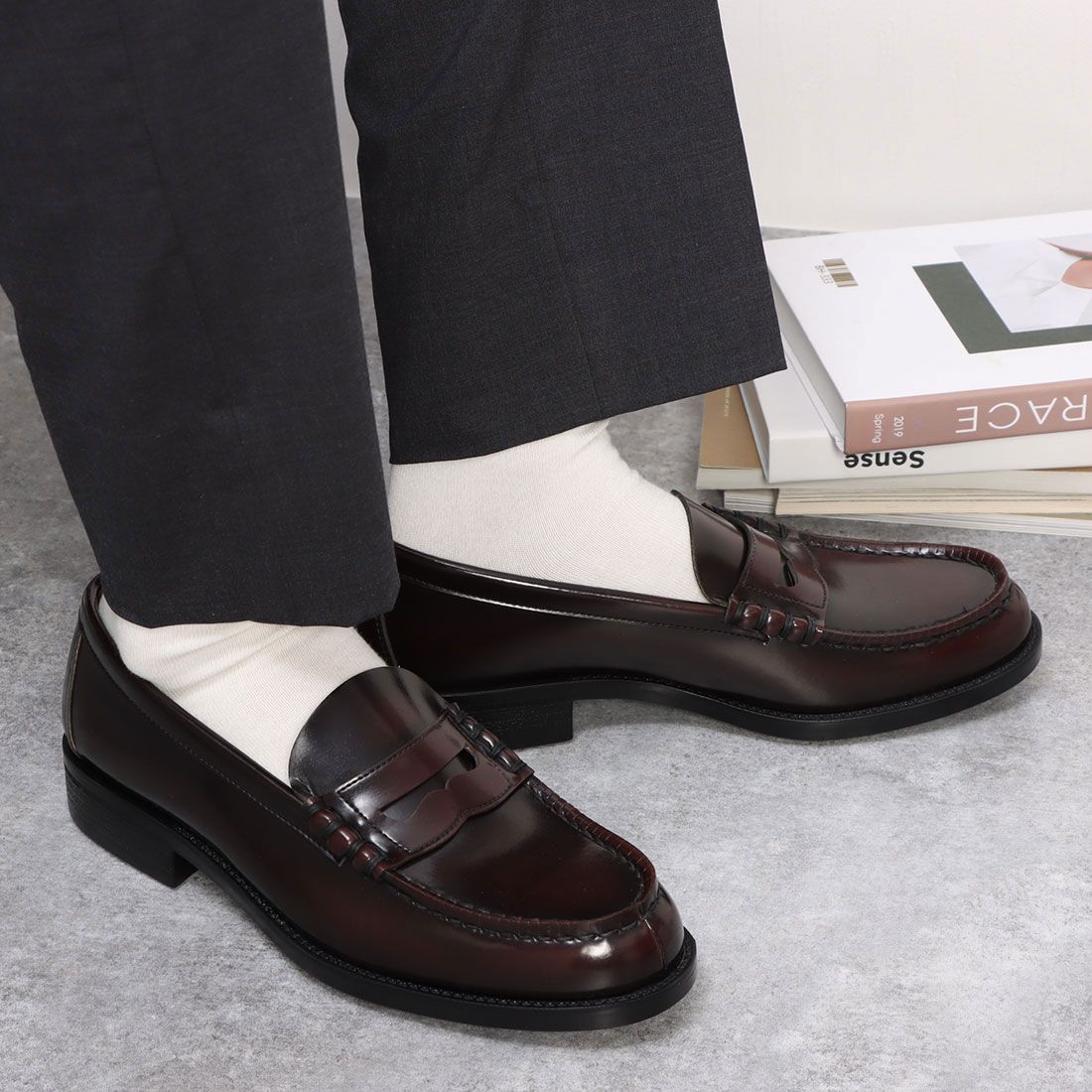 HARUTA Loafers Traditional 3E 6550