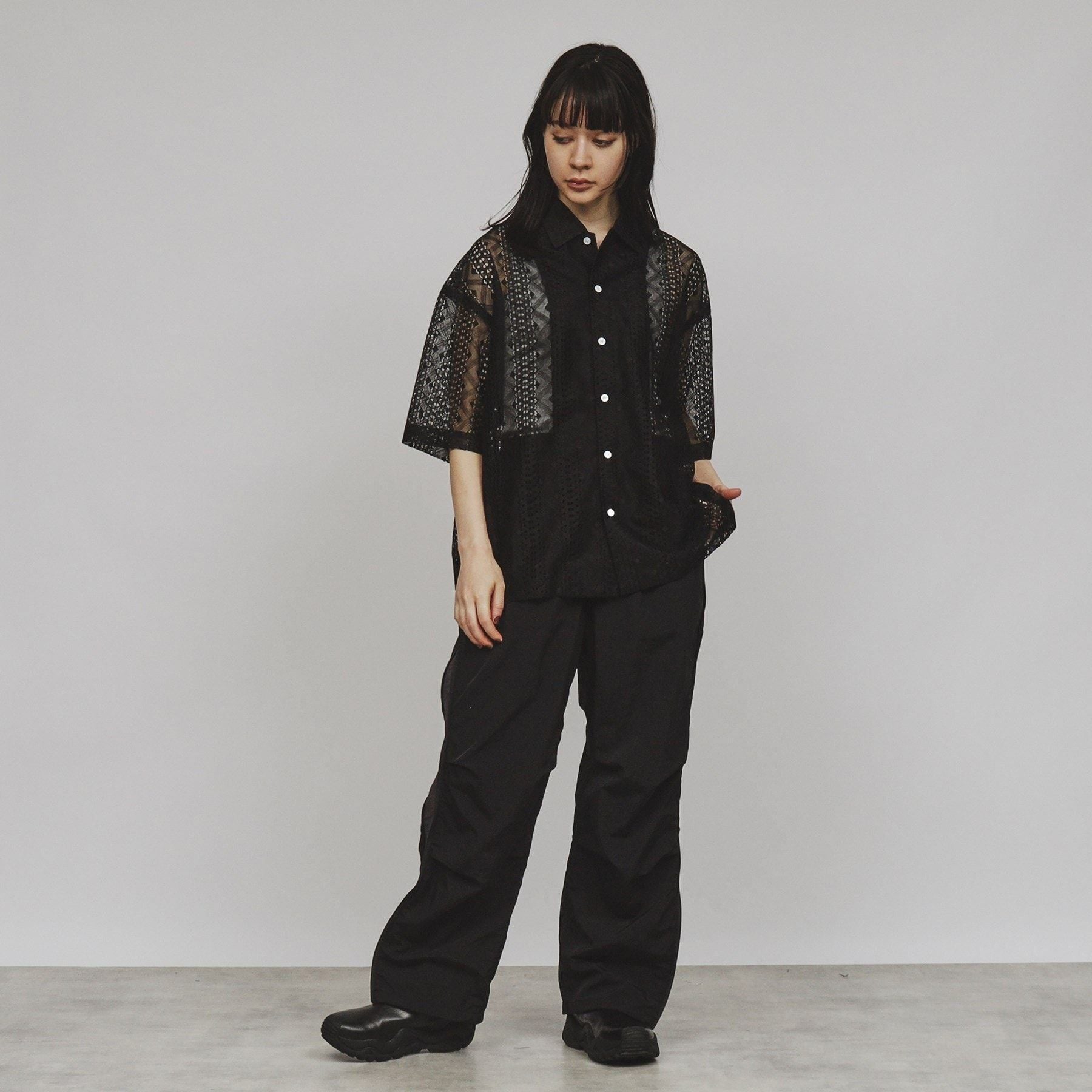 ティーケー タケオ キクチ tk.TAKEO KIKUCHI レースデザインシャツ