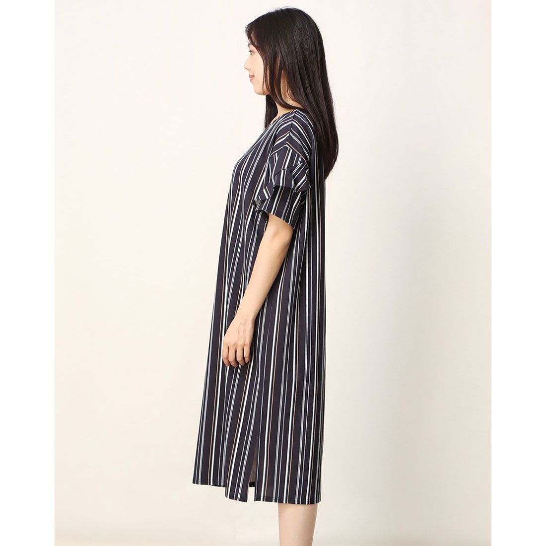 アロッタ Alotta 【4つの機能付】フリル袖Tシャツワンピース