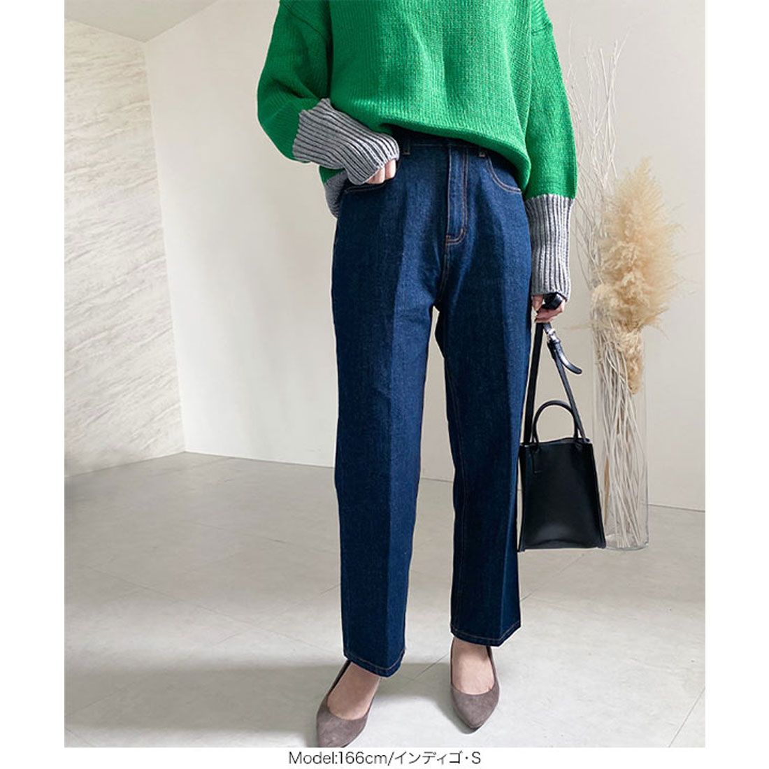コウベレタス KOBE LETTUCE センタープレスデニムパンツ [M3422]