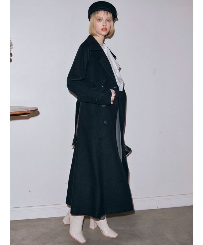 eimy istoire Airy wool trench coat