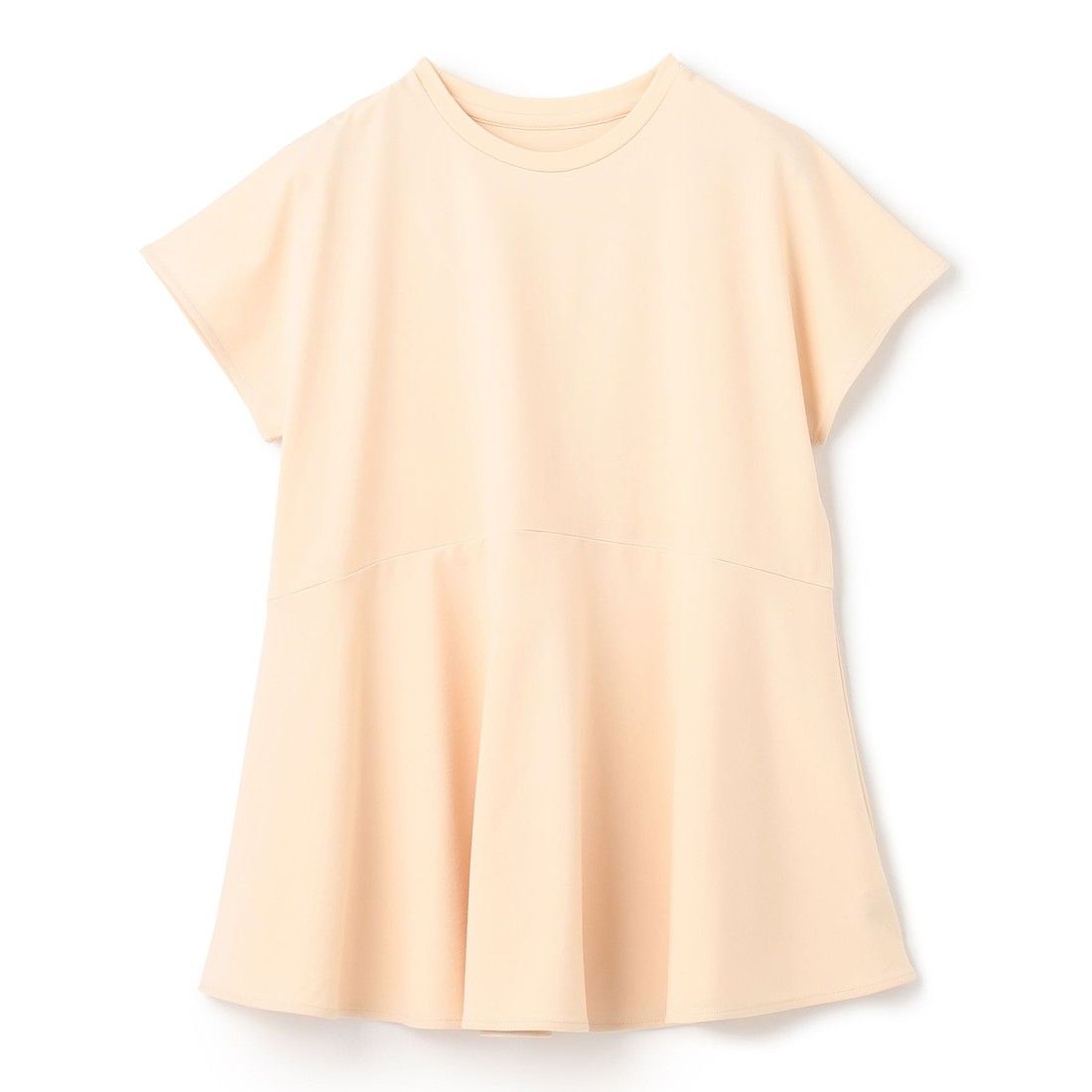 UNFILO 【接触冷感/ストレッチ/シワになりにくい】BEAUTY FORM ペプラムTシャツ