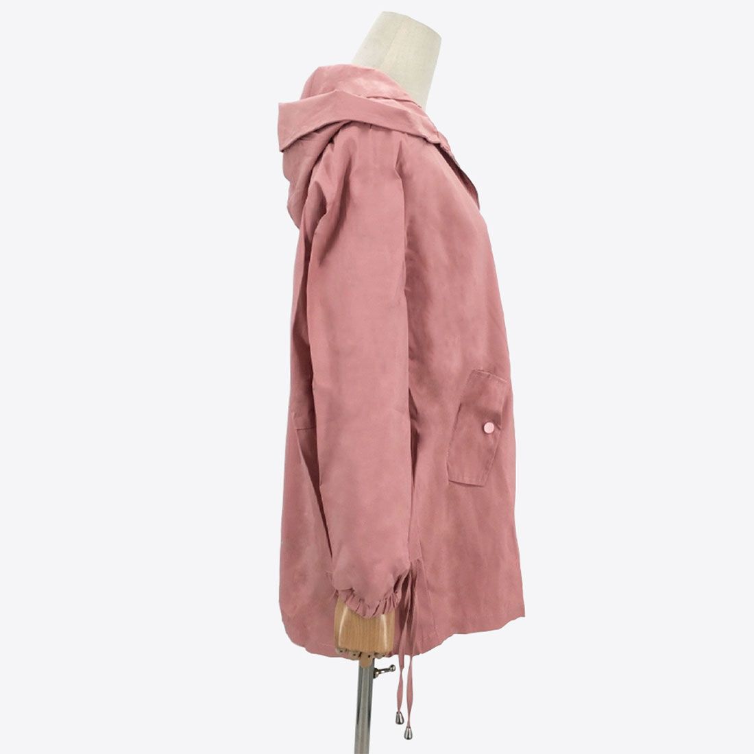 アミュレット Amulet マウンテンパーカー レディース アウター 春 秋 秋服 冬服 無地 フード 10代 20代 30代 体型カバー カジュアル ポケット 長袖