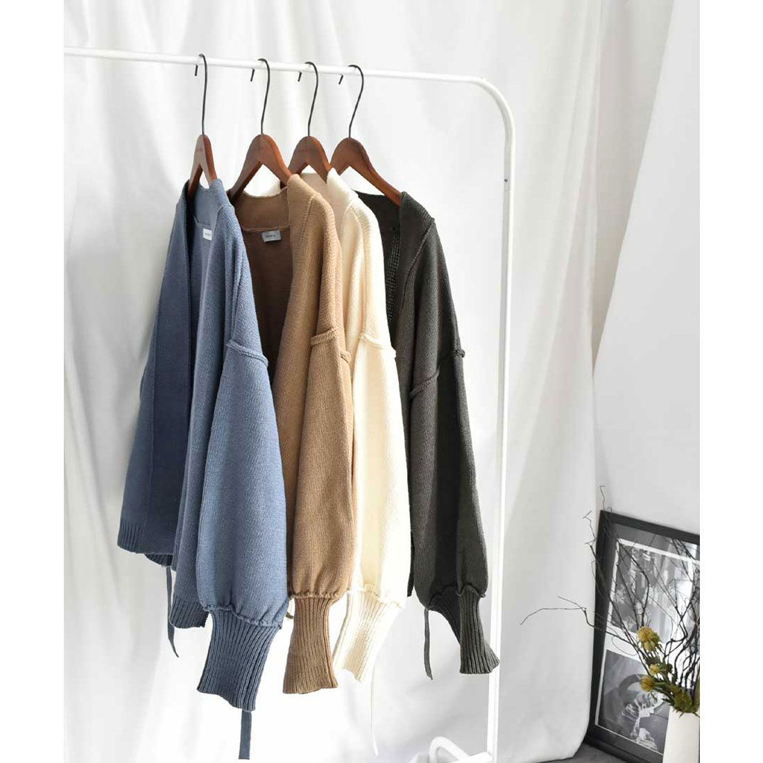 アルゴトウキョウ ARGO TOKYO 自宅で洗えるニットARG knit Cardigan 25010 ARGニットカーデイガン