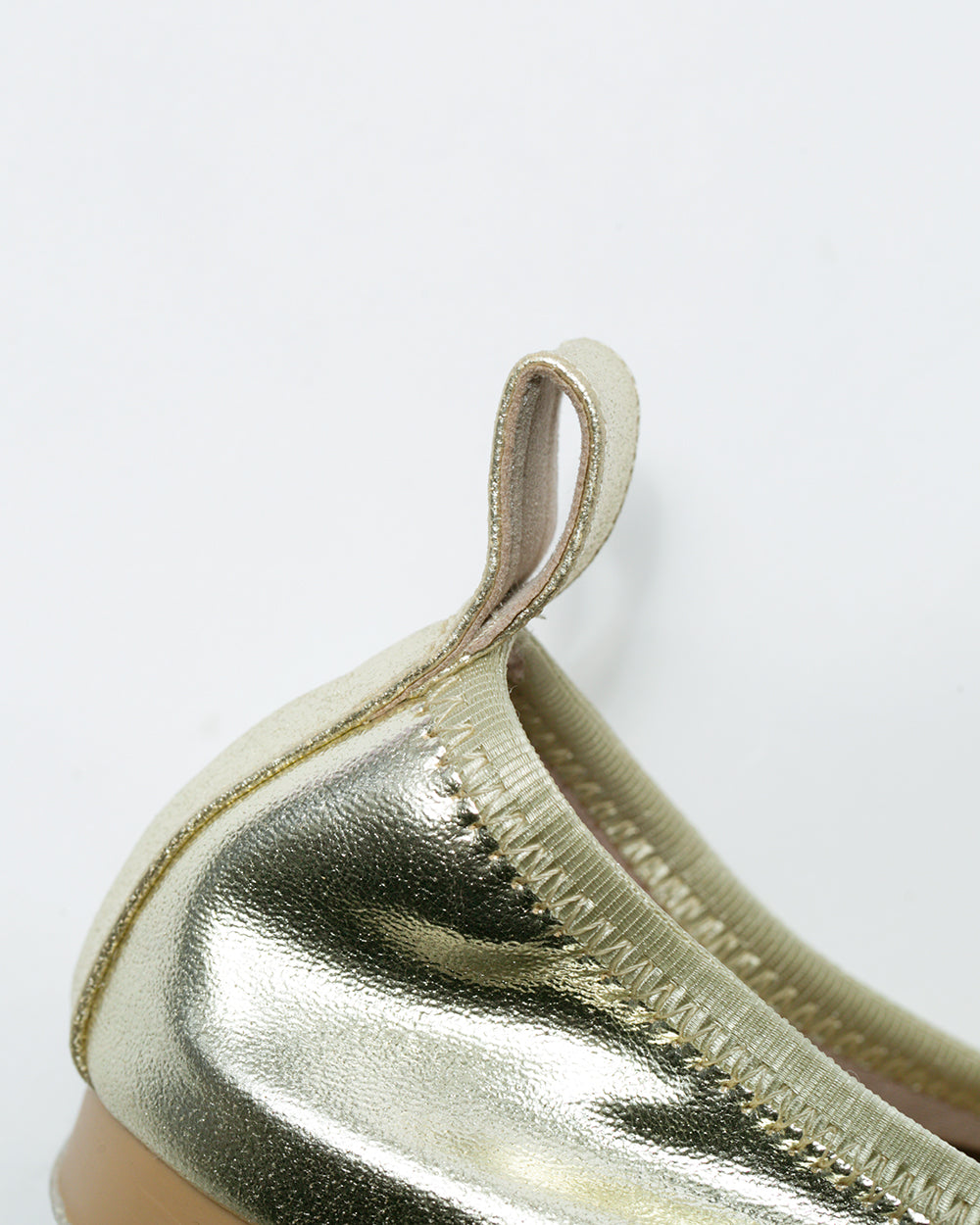 【24SS】エマ フランシス Emma Francis フラット バレエシューズ （ゴールド アップルレザー） ゴールド アップルレザー