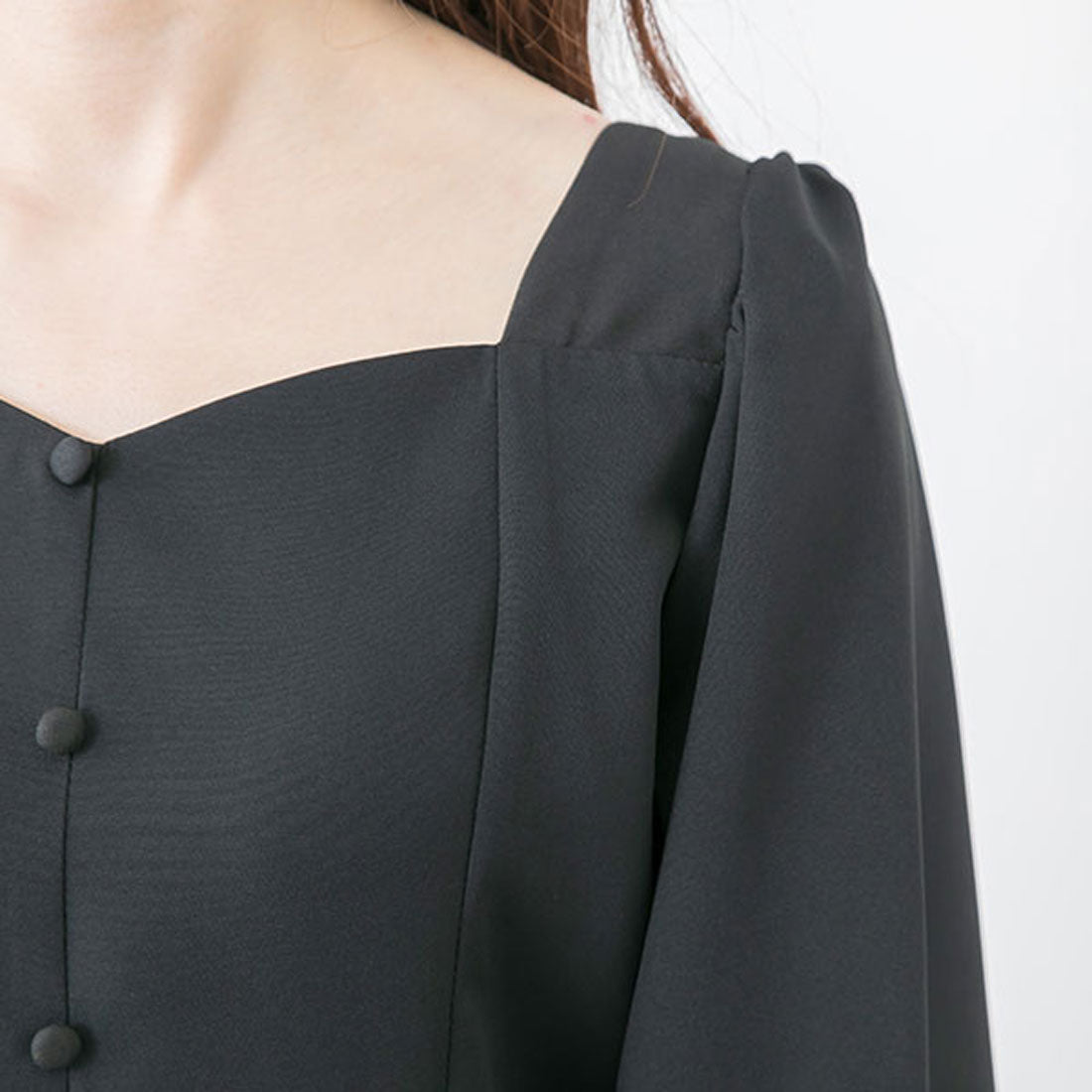 ユメテンボウ 夢展望 【選べる丈】Aラインワンピ （ショート アイスグレー） ショート アイスグレー