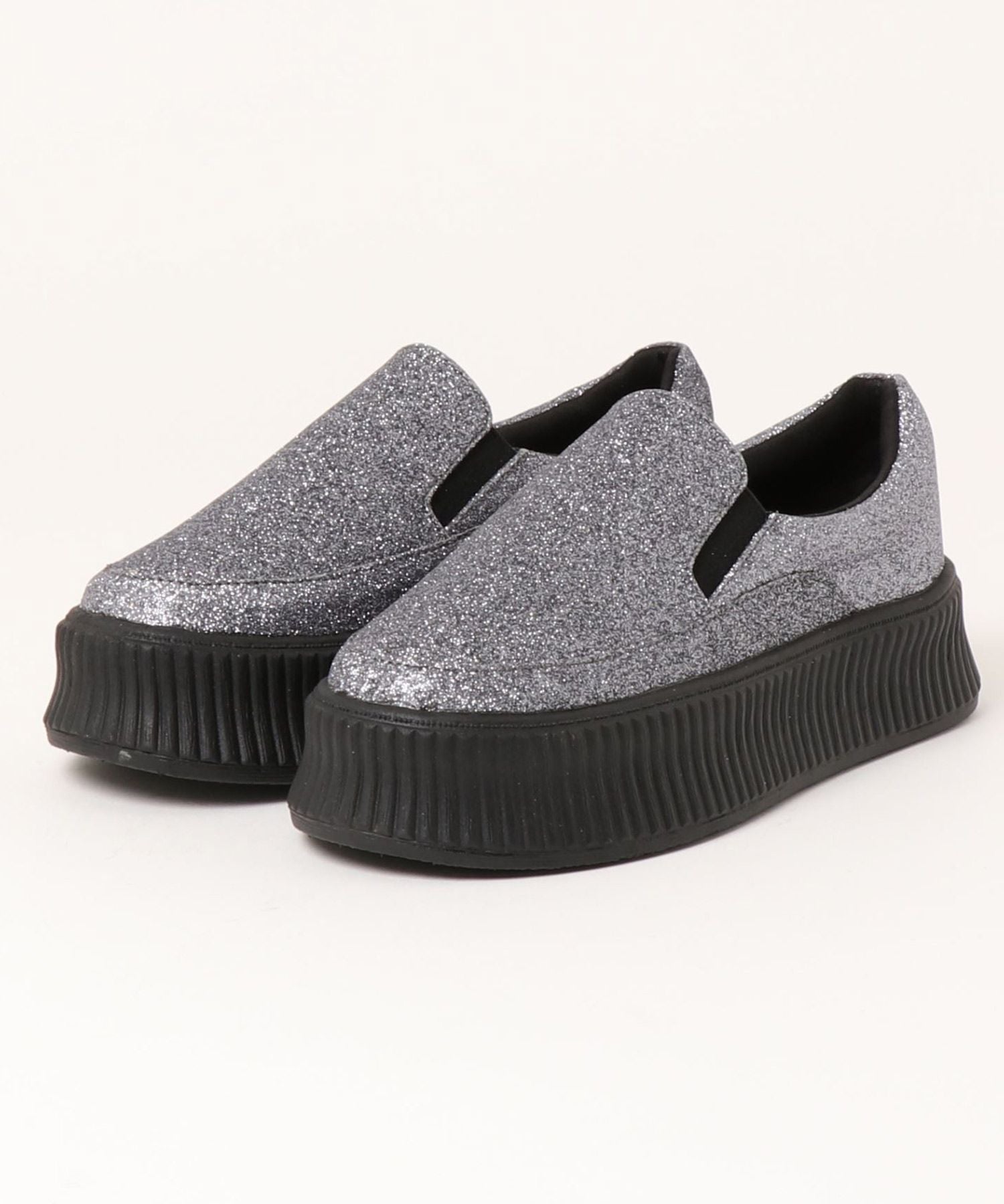 minia track sole slip-on sneakers