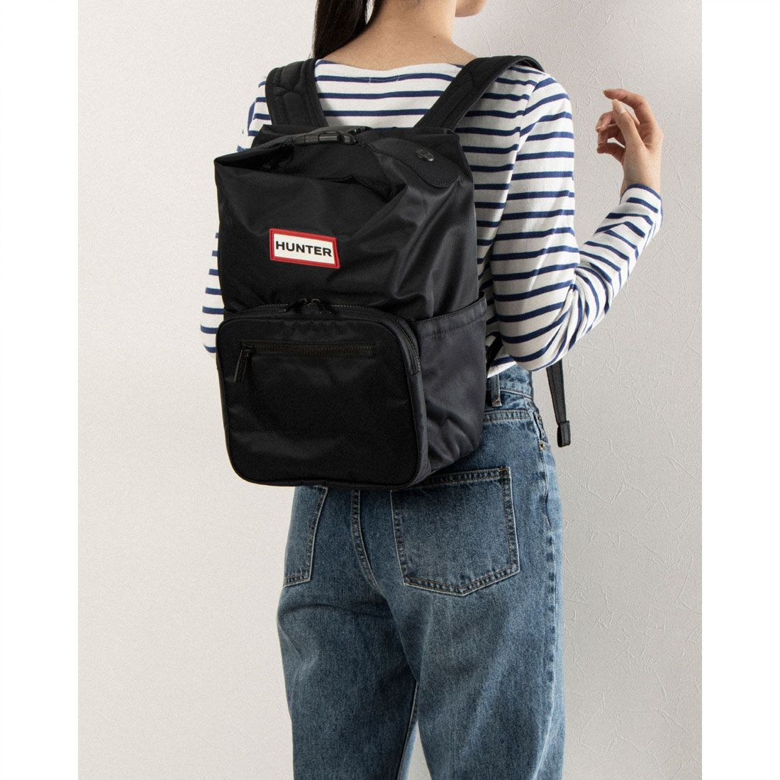 ハンター HUNTER レディース バッグ リュック NYLON PIONEER MEDIUM TOPCLIP BACKPACK UBB1530KBM