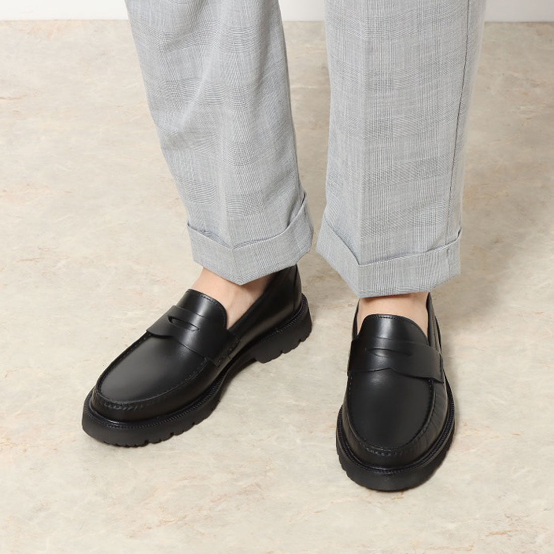 コール ハーン COLE HAAN アメリカンクラシックス ペニーローファー mens （ブラック / ブラック） ブラック / ブラック