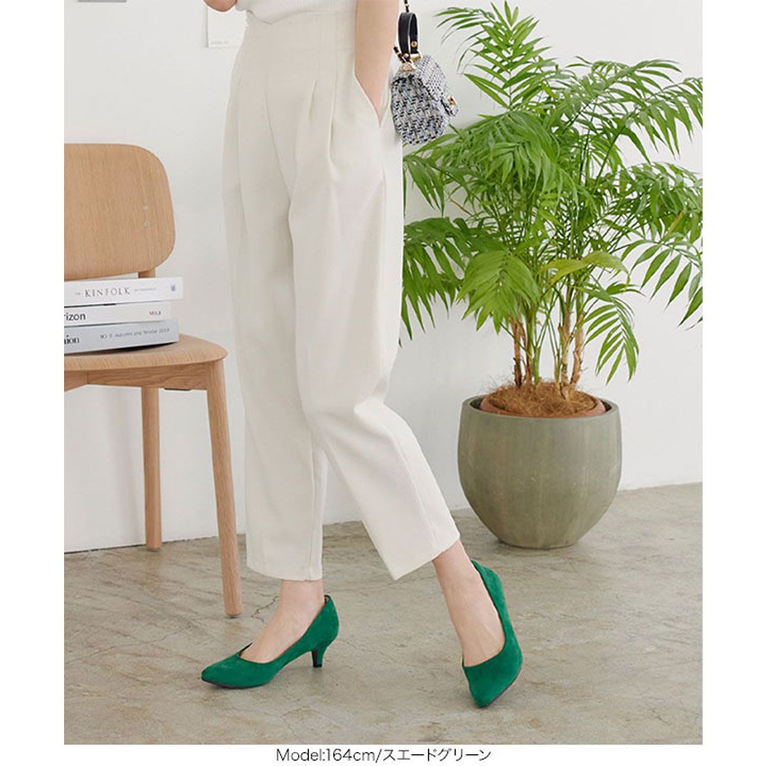 コウベレタス KOBE LETTUCE [ 走れる機能系パンプス ] XS～3Lサイズ ポインテッドトゥ5cm[I1040]
