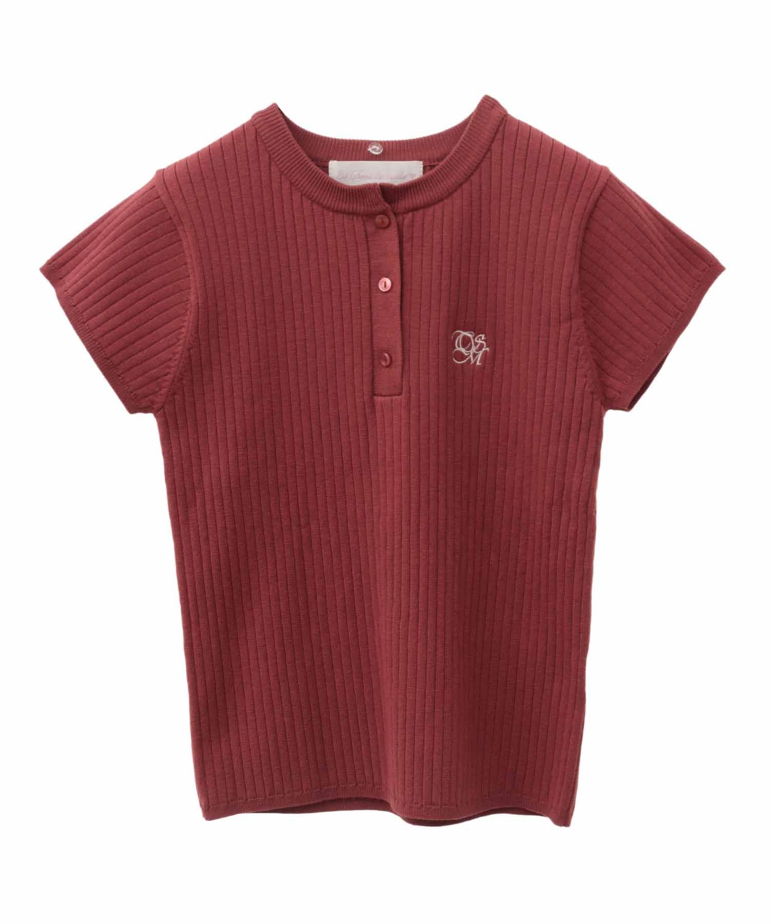 トランテアン ソン ドゥ モード 31 Sons de mode シャツ襟付き2WAYリブニット