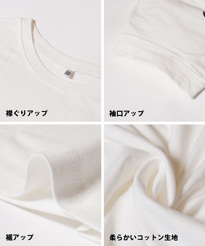 コカ coca フレンチスリーブロゴTシャツ