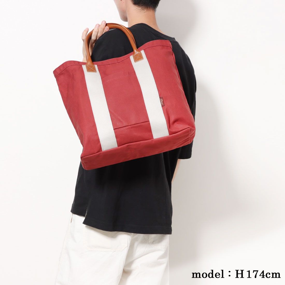 オティアス Otias 9号帆布パラフィン加工トートバッグ