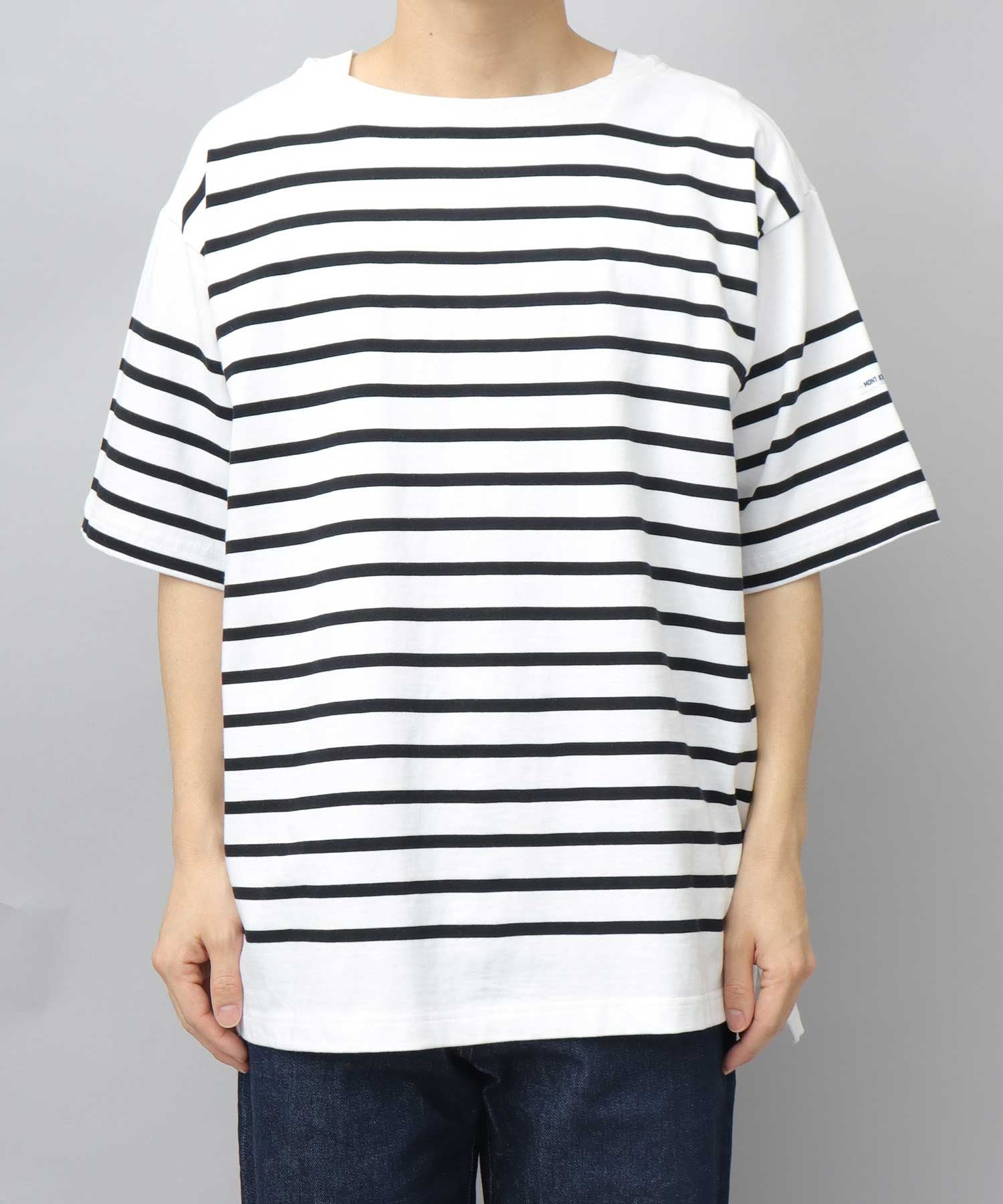 モン ケメル MONT KEMMEL モンケメル バスクシャツ ボーダー オーバーサイズ 半袖tシャツ