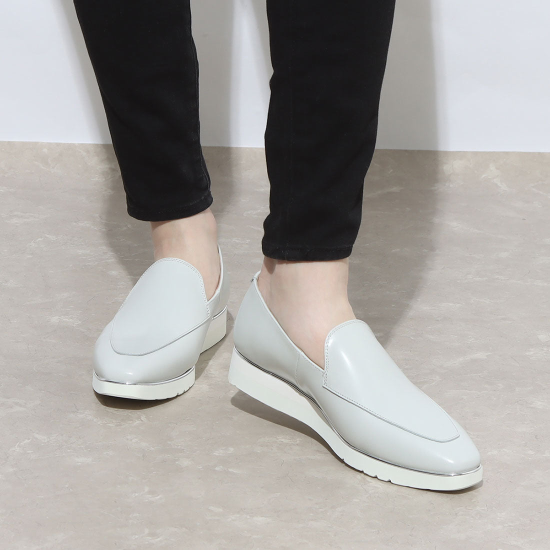 アシックス ウォーキング(ペダラ) ASICS WALKING (PEDALA) ペダラ レディース 2E 3.0cmヒール （ダークグレー(ガラス)） ダークグレー(ガラス)