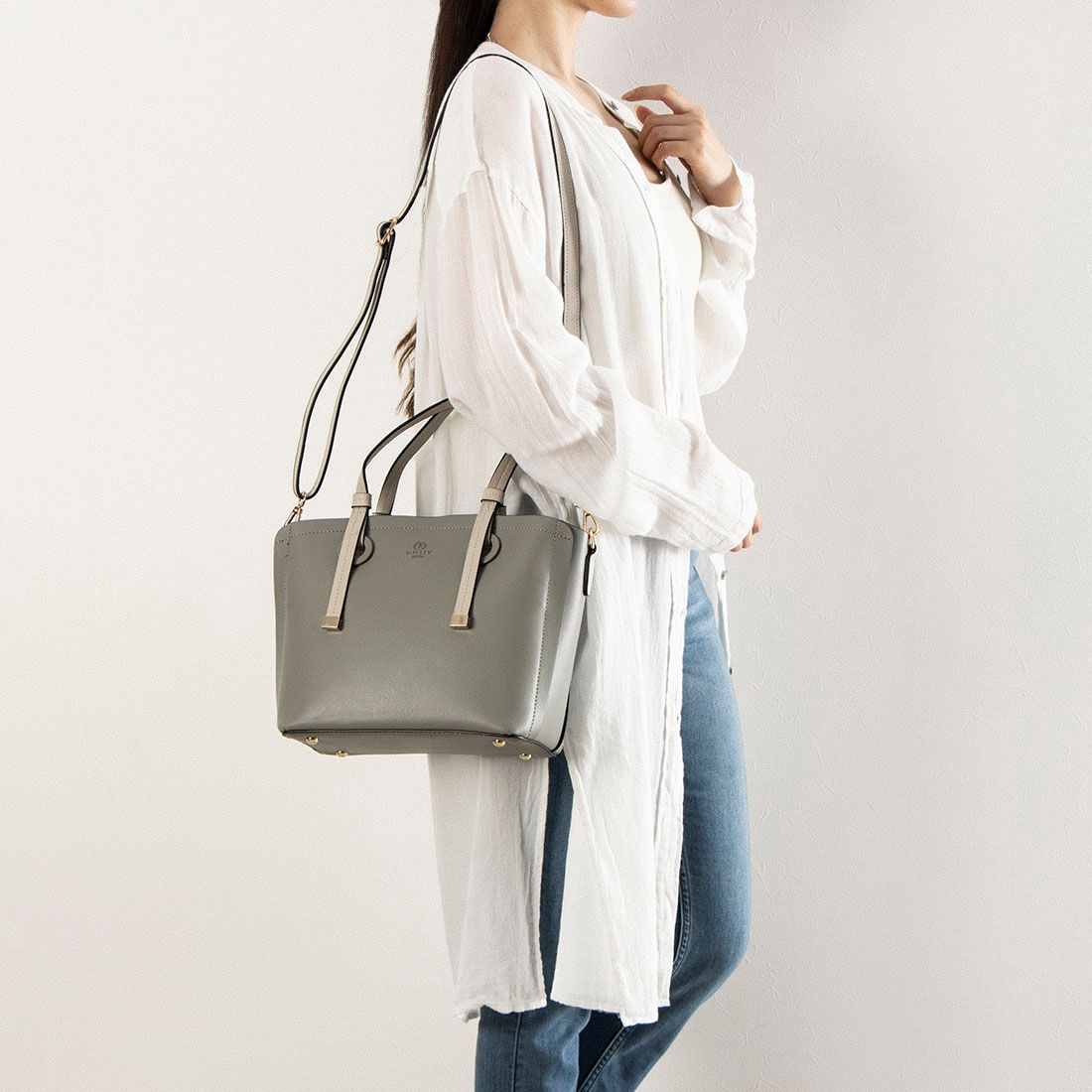 D.KELLY Tote Bag D.KELLY Bicolor Midi Tote Bag for Women Large Capacit