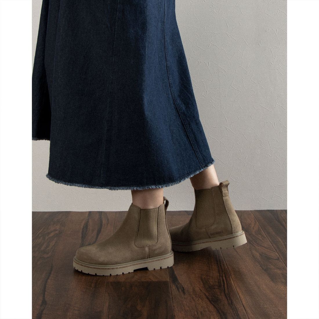 ビルケンシュトック BIRKENSTOCK Highwood SlipOn W LEVE 【ナロー幅】 レディース （トープ） トープ