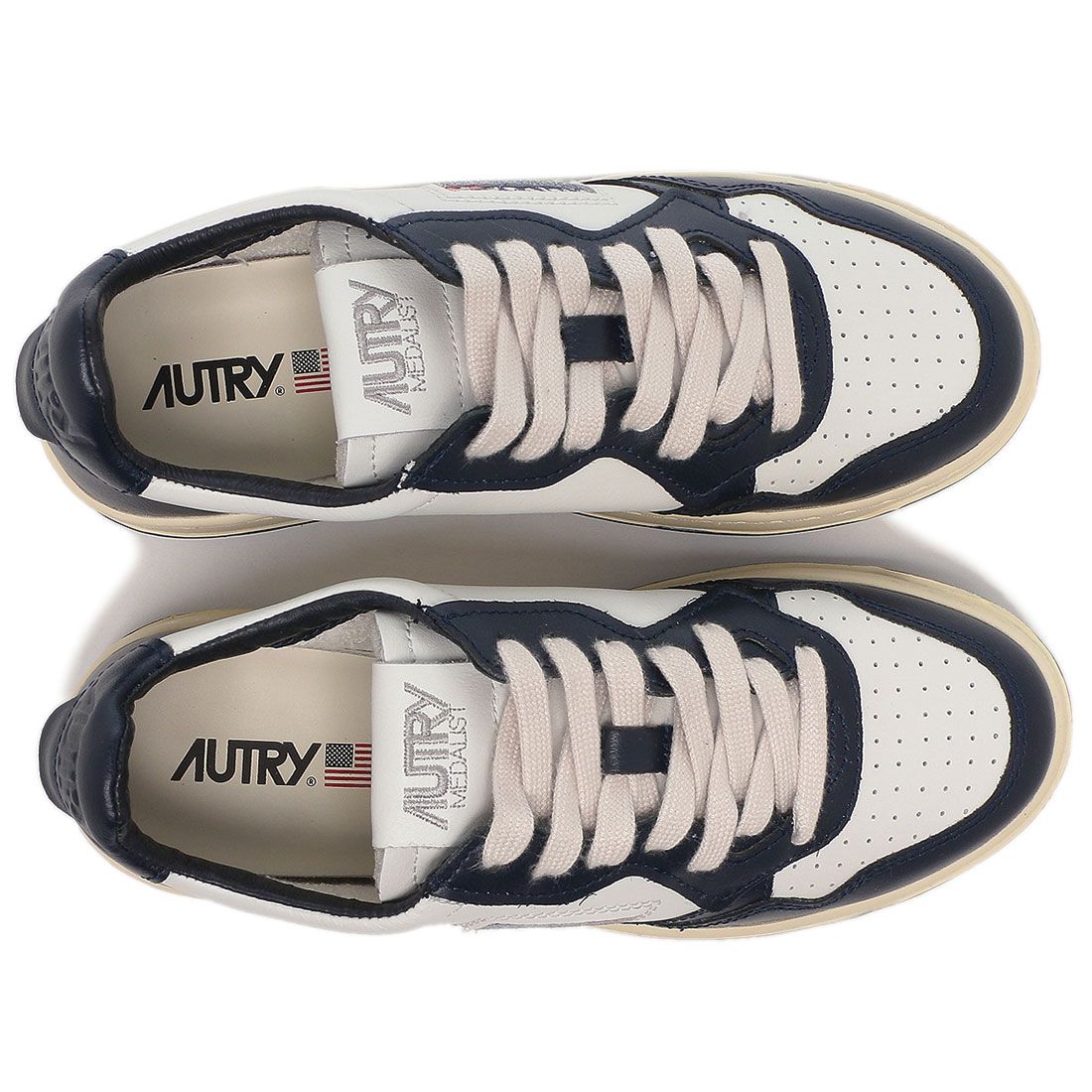 AUTRY｜SNEAKERS (AULW WB04) AUTRY Sneakers Medalist White Blue Ladies AUTRY AULW WB04