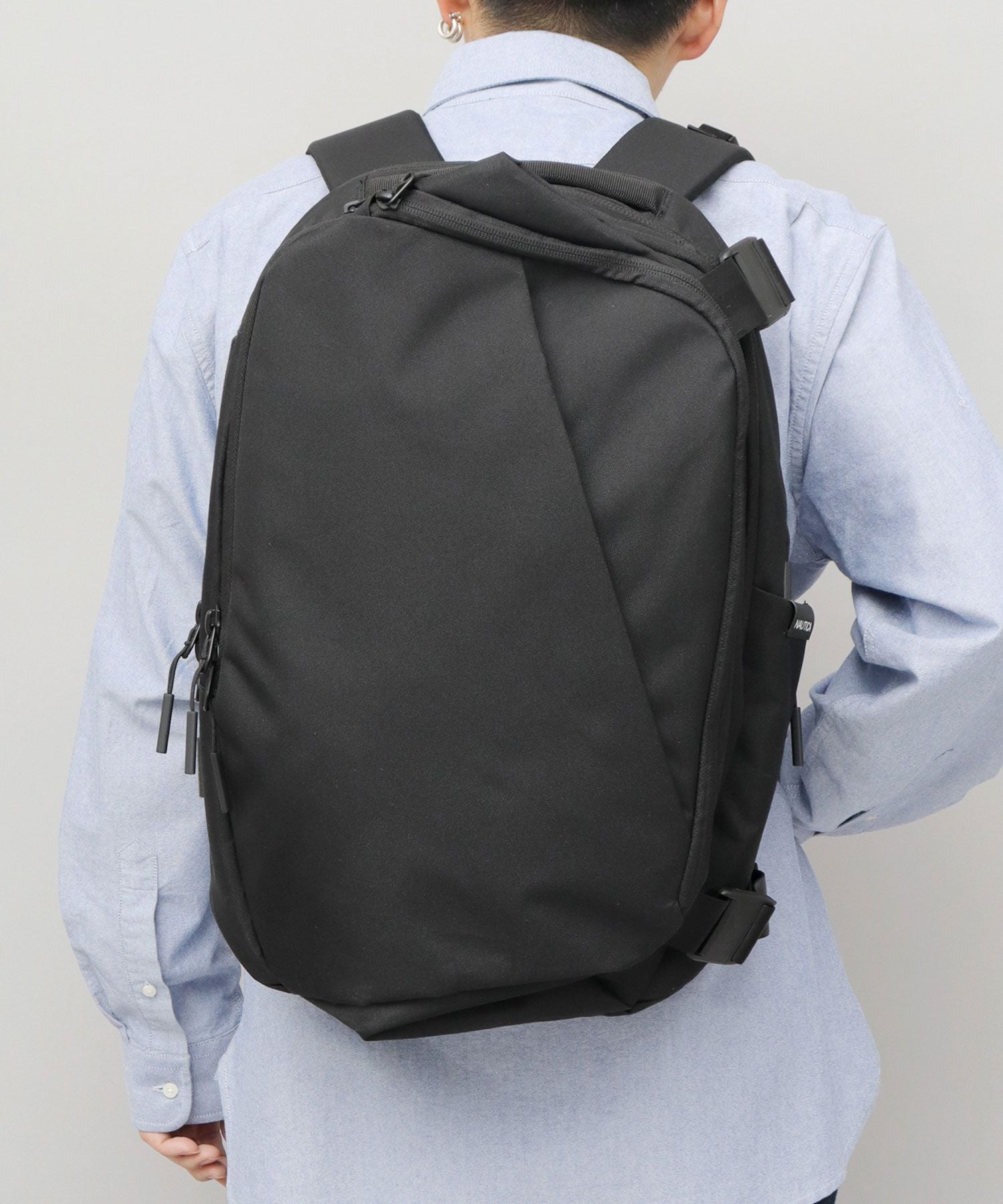 ノーティカ NAUTICA リュック ビジネスリュック メンズ 黒 シンプル 撥水 リュックサック バックパック