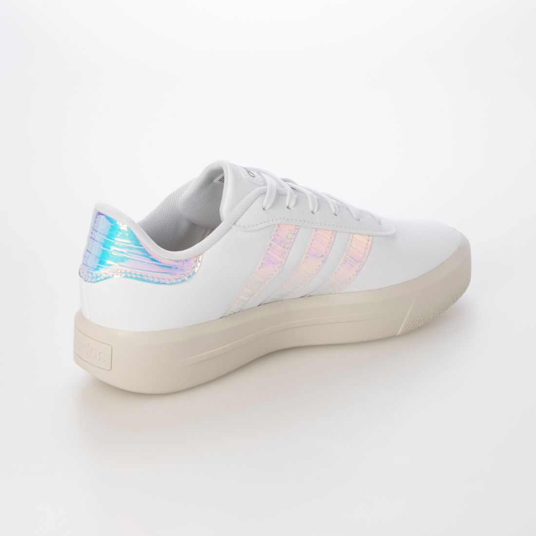 アディダス adidas レディース スニーカー 厚底 COURT PLATFORM