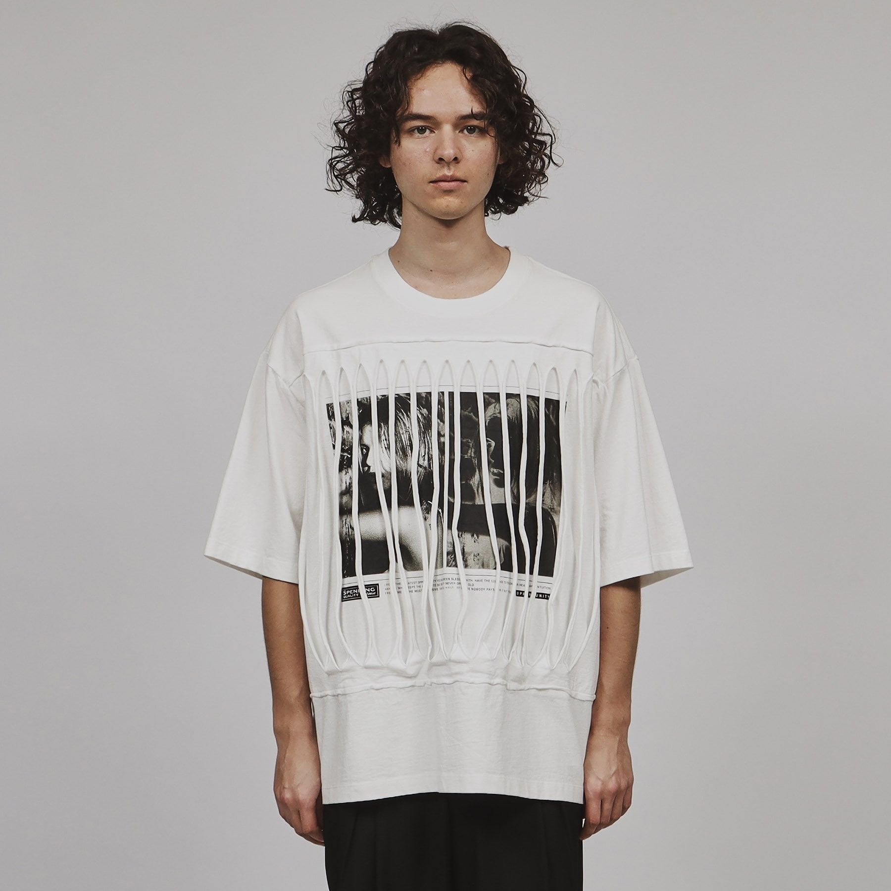 TK TAKEO KIKUCHI Gimmick Print Cut and Sew