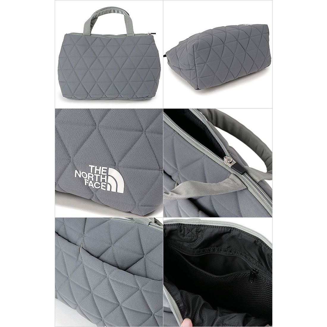 ザ・ノース・フェイス THE NORTH FACE 9L Geoface Box Tote スモークドパール [NM32355-SP FW24]