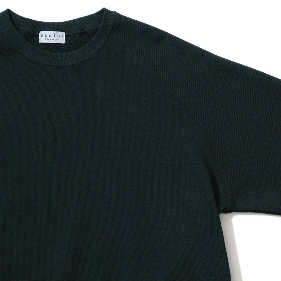 ユースフルシングス useful things RAGLAN CREWNECK MADE IN JAPAN