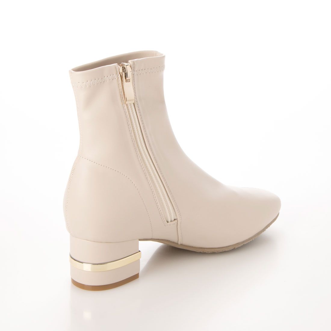 [EVOL] Gold Heel Square Boots IV5179