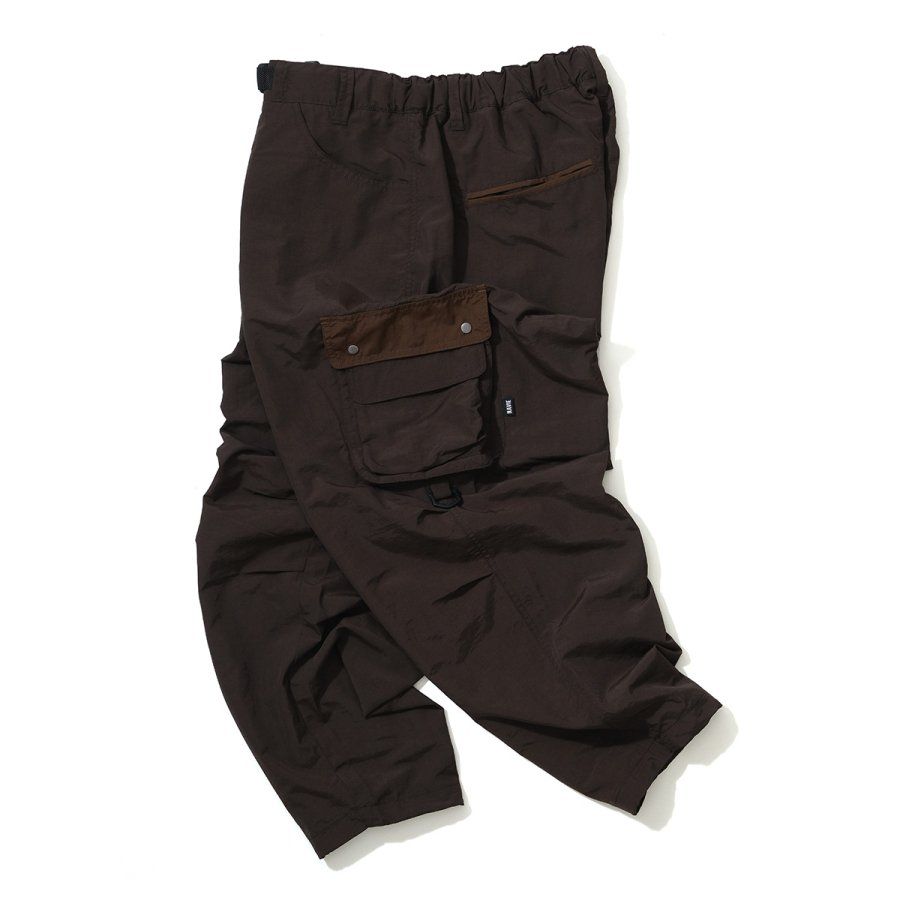 ネイビートーキョー NAVIETOKYO 2TONE CARGO PANTS BROWN