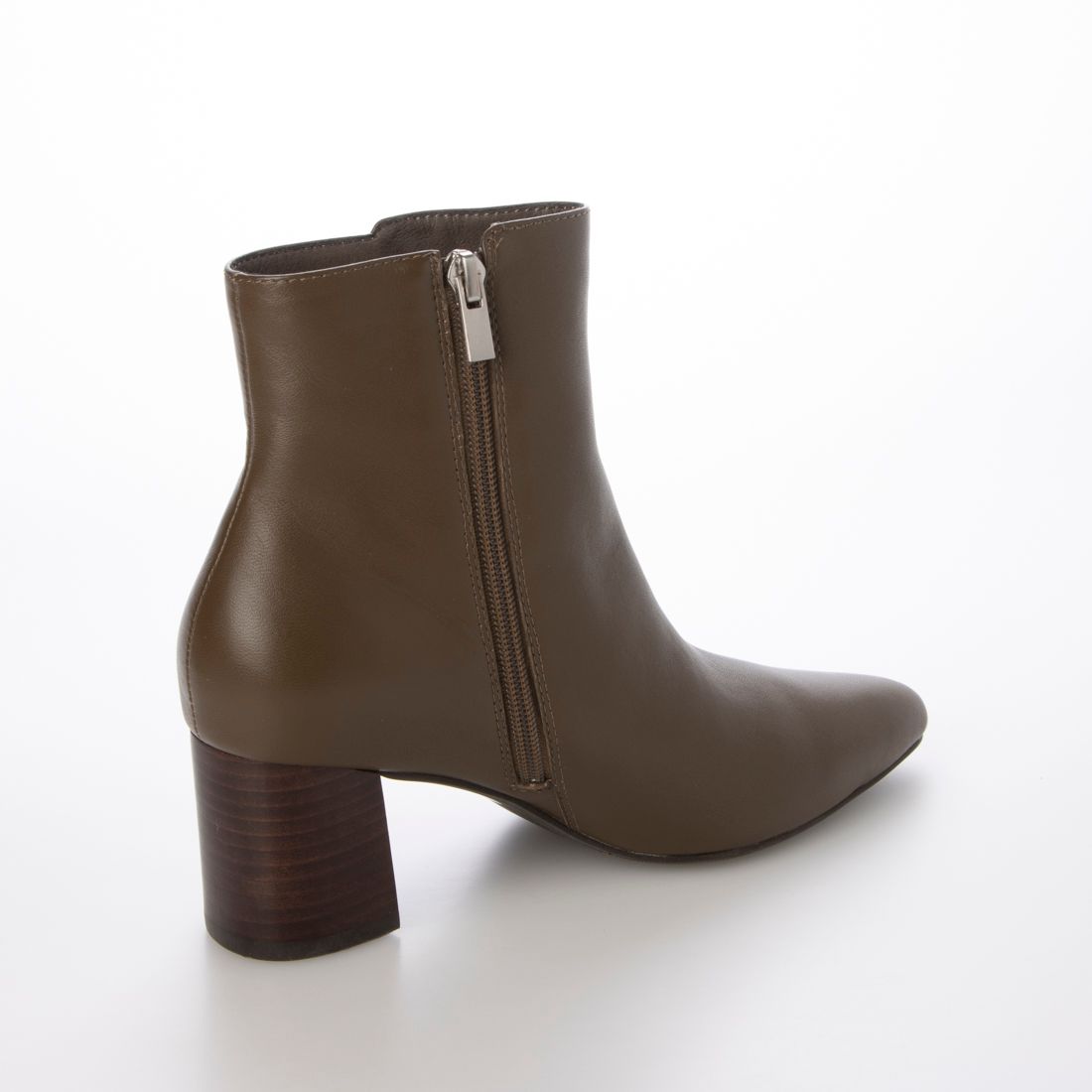 RANDA [A de Vivre] [Genuine Leather] Pointed Toe Leather Short Boots