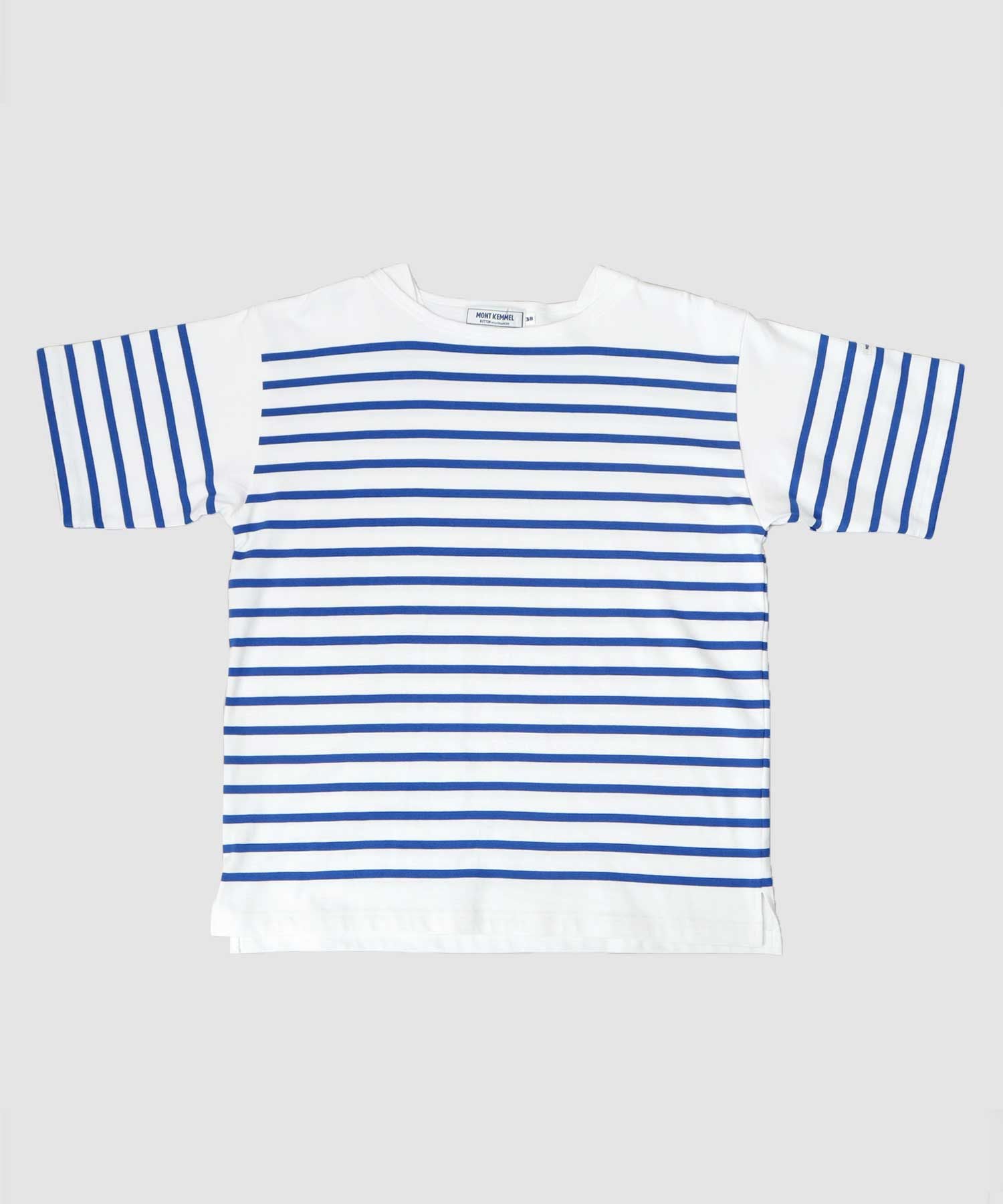 モン ケメル MONT KEMMEL モンケメル バスクシャツ ボーダー オーバーサイズ 半袖tシャツ