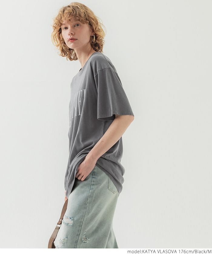コカ coca ピグメントビッグTシャツ