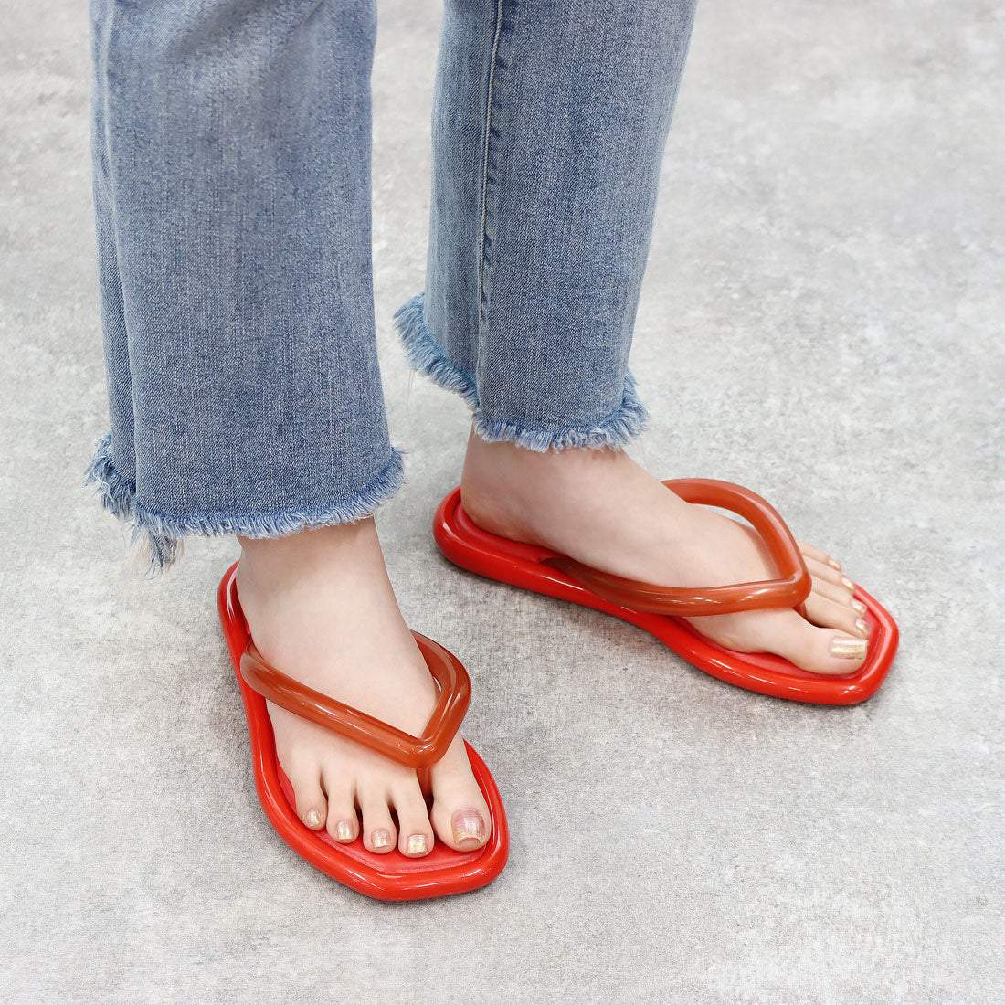 メリッサ melissa MELISSA AIRBUBBLE FLIP FLOP AD （BLACK） BLACK