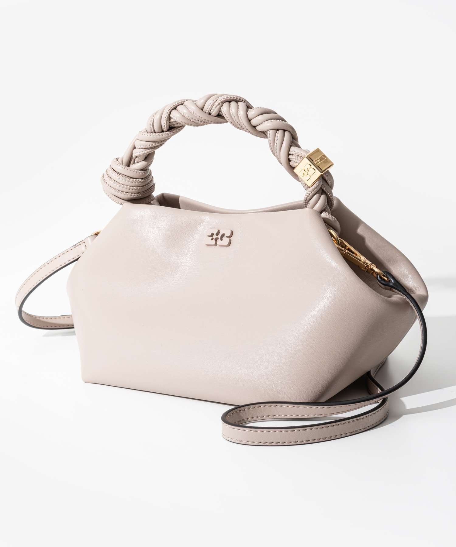 GANNI ガニー BOU CROSSBODY BAG ベージュ GANNI - GANNI ガニー BOU CROSSBODY BAG グレイッシュベージュの通販