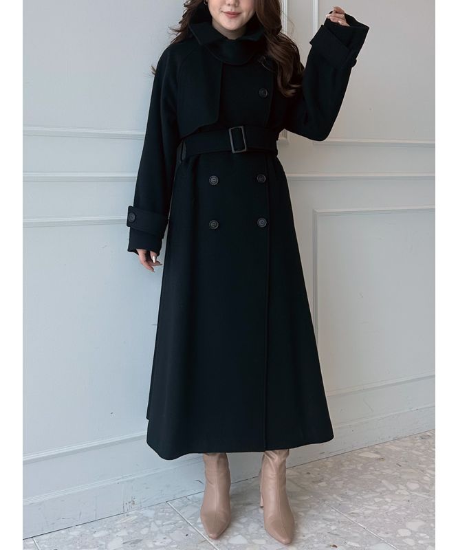 eimy istoire Airy wool trench coat