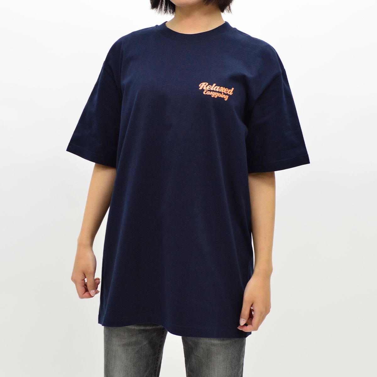 モディッシュガゼ MODISH GAZE スモーキングガール Relaxed半袖Tシャツ