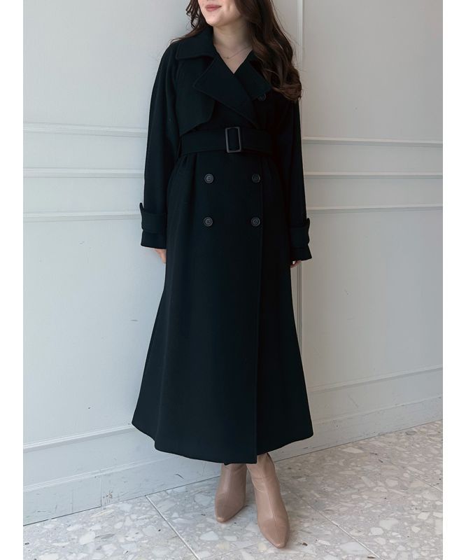 eimy istoire Airy wool trench coat