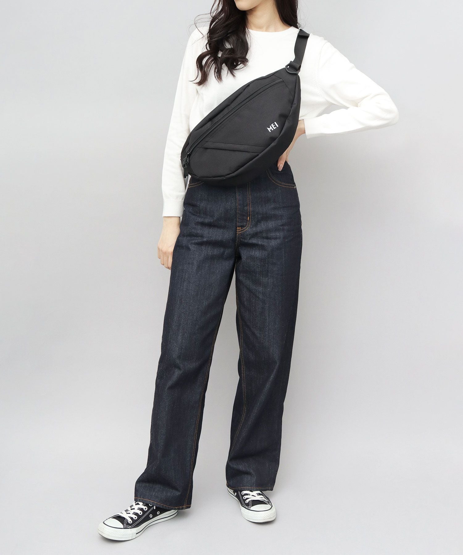 MEI Body Bag Waist Pouch Waist Bag Shoulder Bag