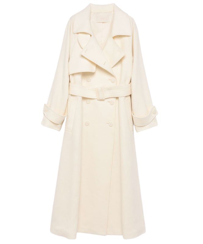 eimy istoire Airy wool trench coat