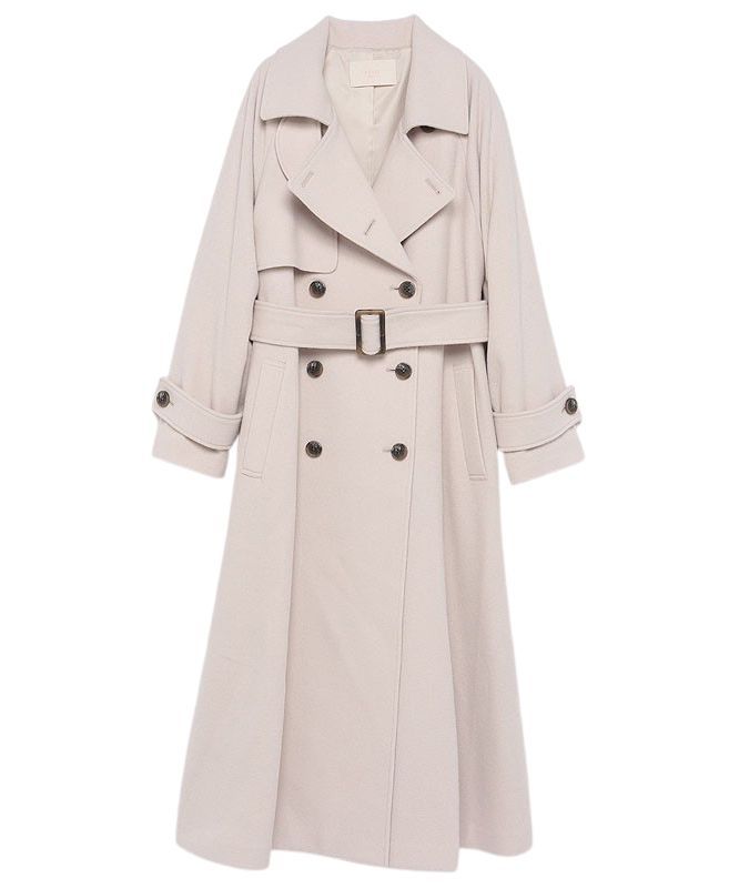 eimy istoire Airy wool trench coat