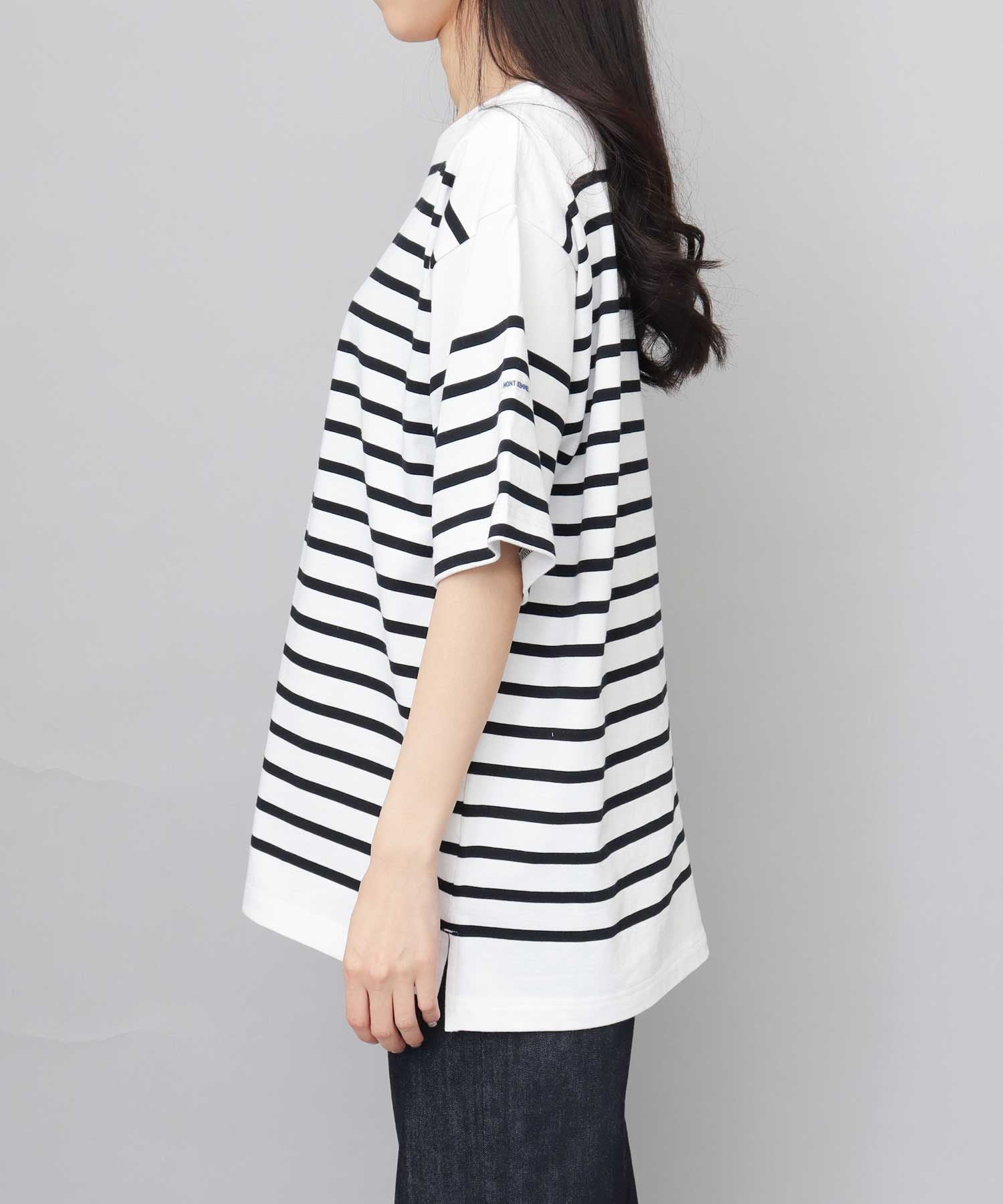 モン ケメル MONT KEMMEL モンケメル バスクシャツ ボーダー オーバーサイズ 半袖tシャツ