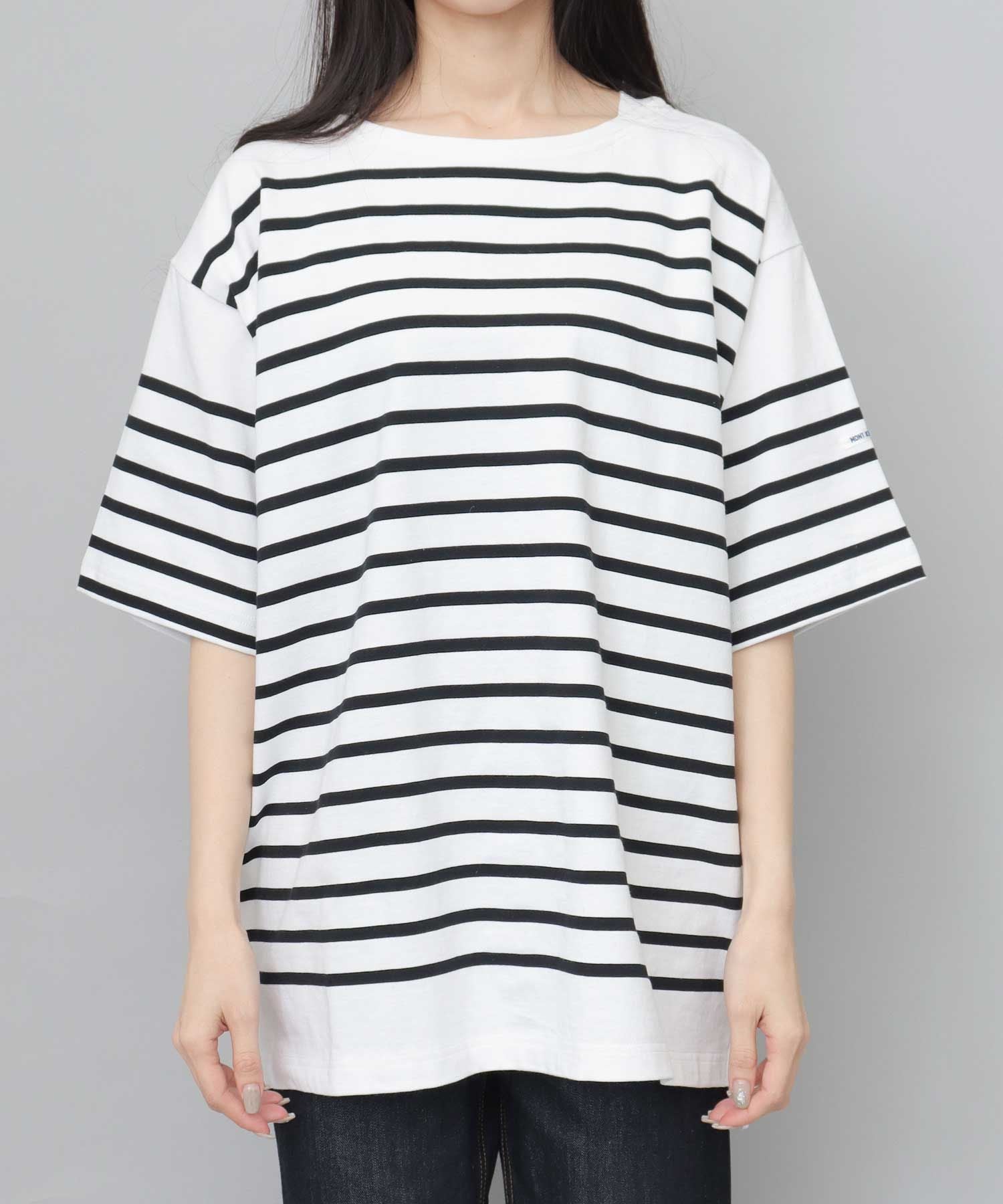 モン ケメル MONT KEMMEL モンケメル バスクシャツ ボーダー オーバーサイズ 半袖tシャツ
