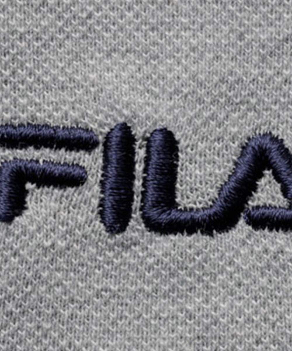 RANANラナン＜FILA/フィラ＞ゆったりフレアポロワンピース （グレー） グレー