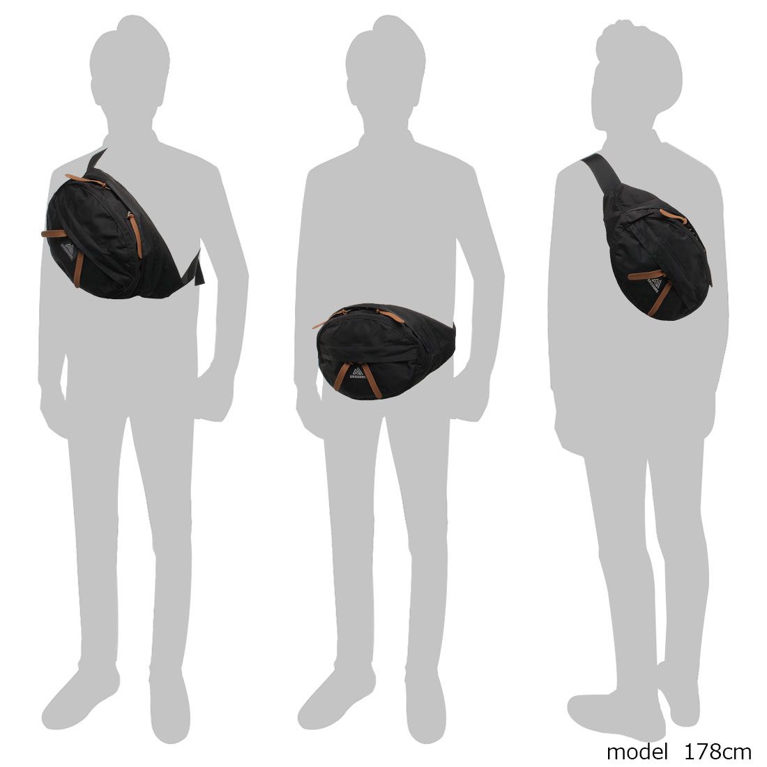 グレゴリー GREGORY ボディバッグ テールメイト ブラック メンズ GREGORY 119652 1041