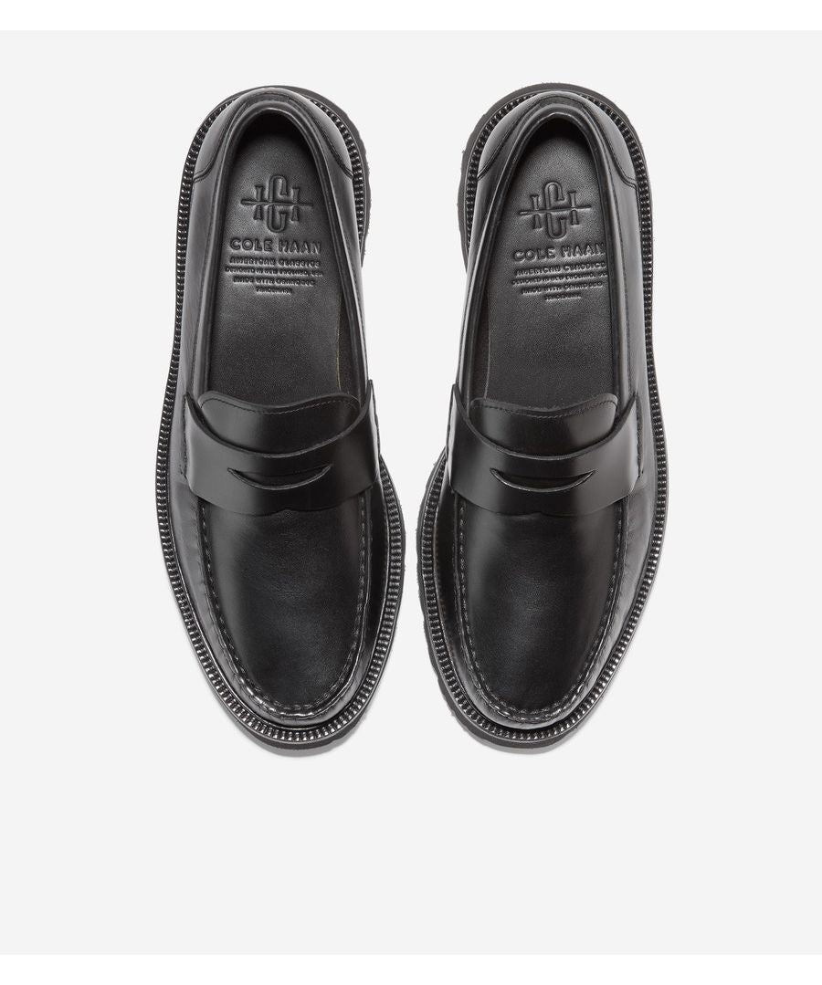 コール ハーン COLE HAAN アメリカンクラシックス ペニーローファー mens （ブラック / ブラック） ブラック / ブラック