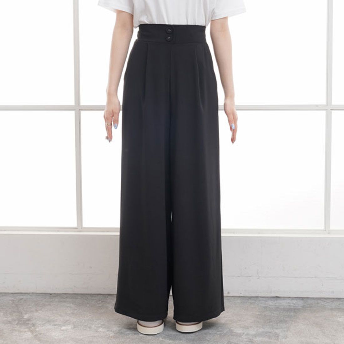 ユメテンボウ 夢展望 サス付きワイドパンツ