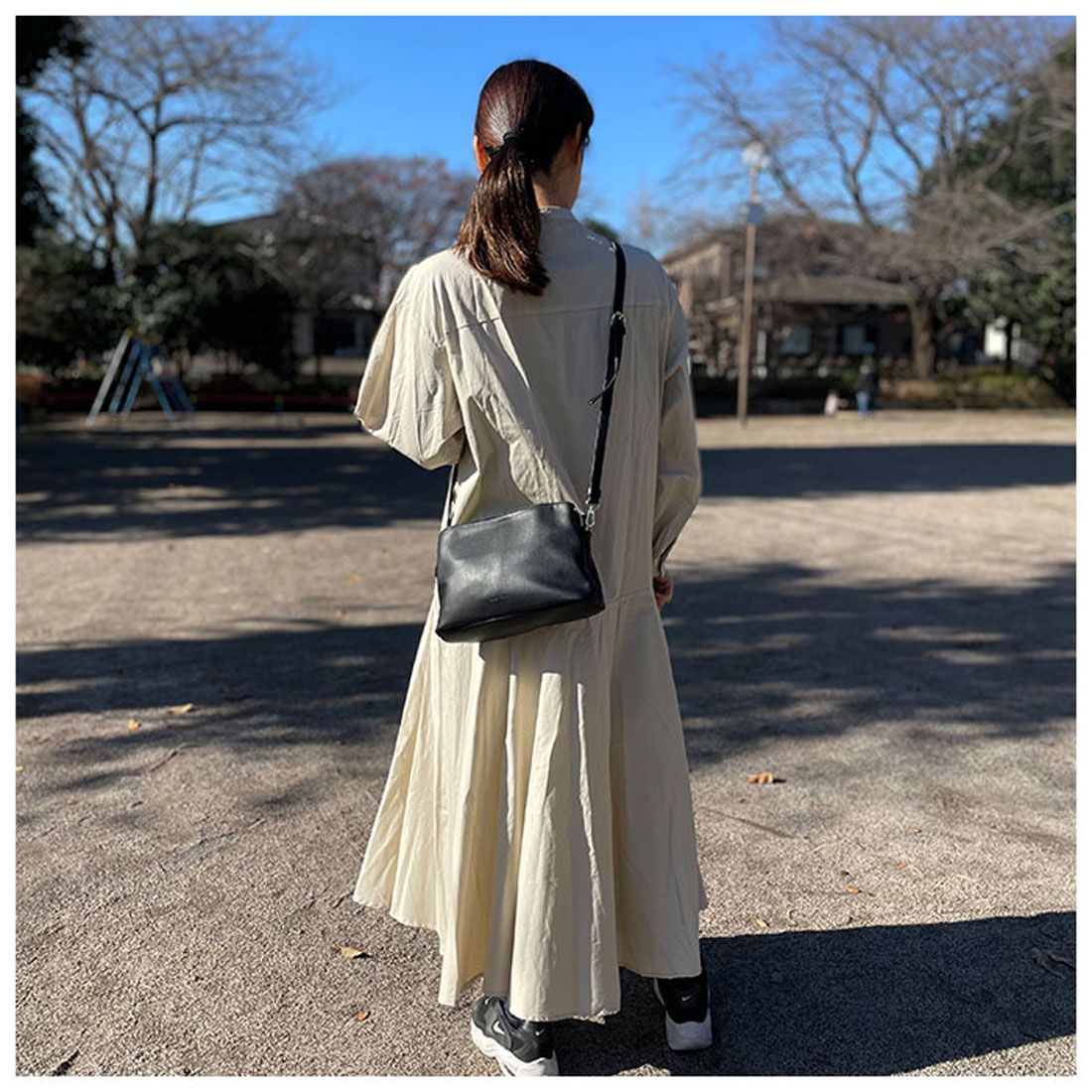 レガート ラルゴ Legato Largo お財布ショルダー フェイクレザー