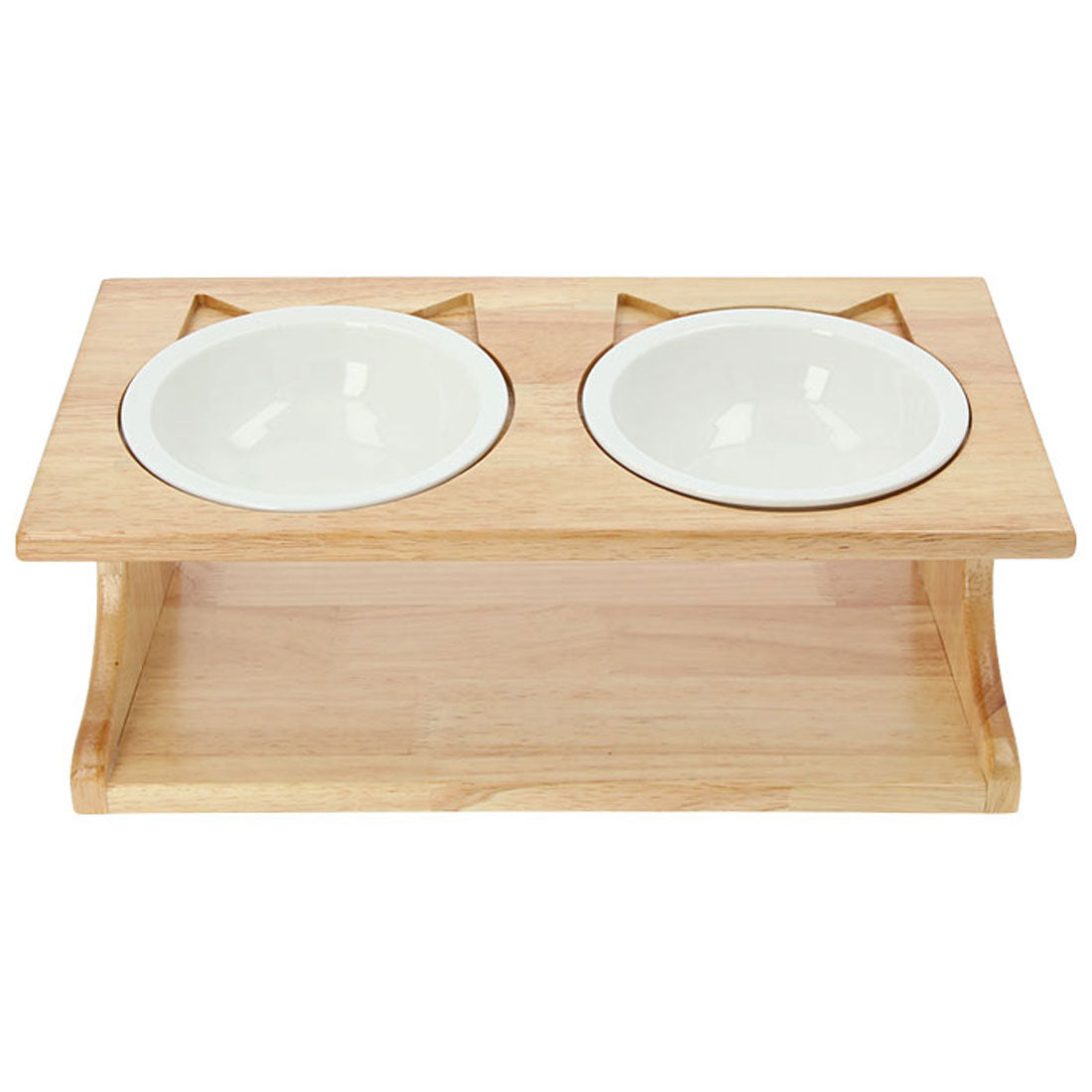 バックヤードファミリー BACKYARD FAMILY ペット食器台 ptemtg23【返品不可商品】 （ホワイト） ホワイト